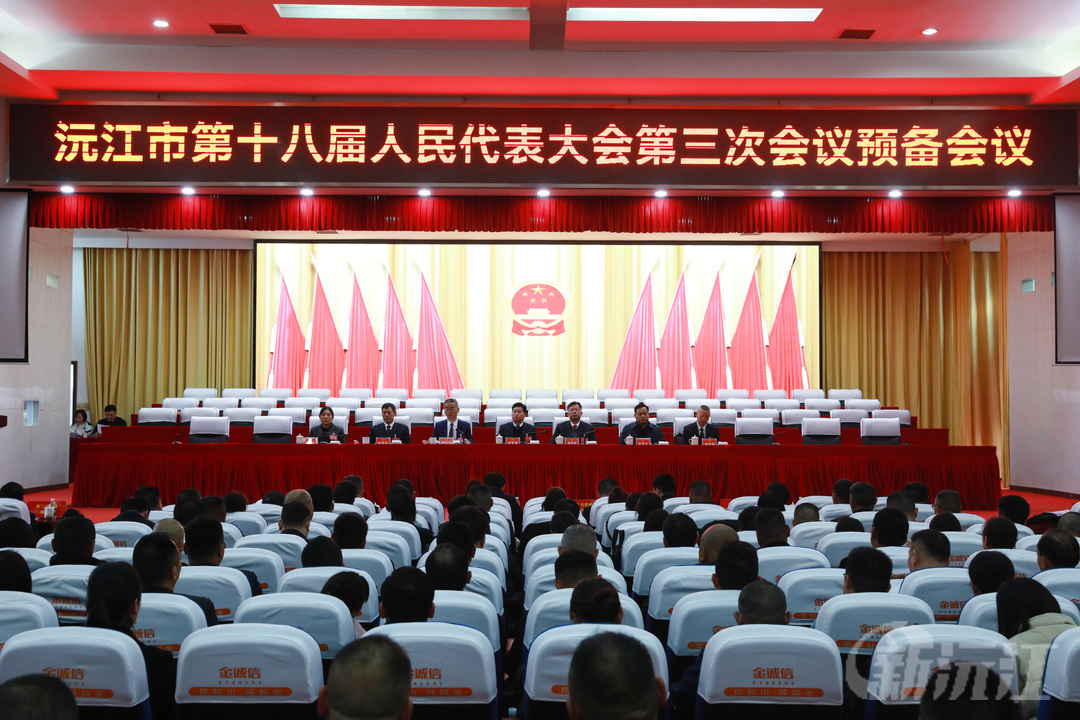 沅江市第十八届人民代表大会第三次会议预备会议召开