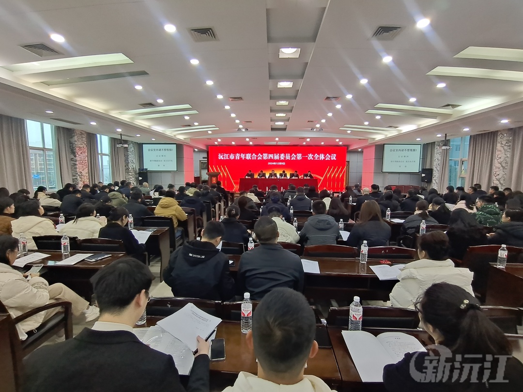 沅江市青年联合会第四届委员会第一次全体会议召开