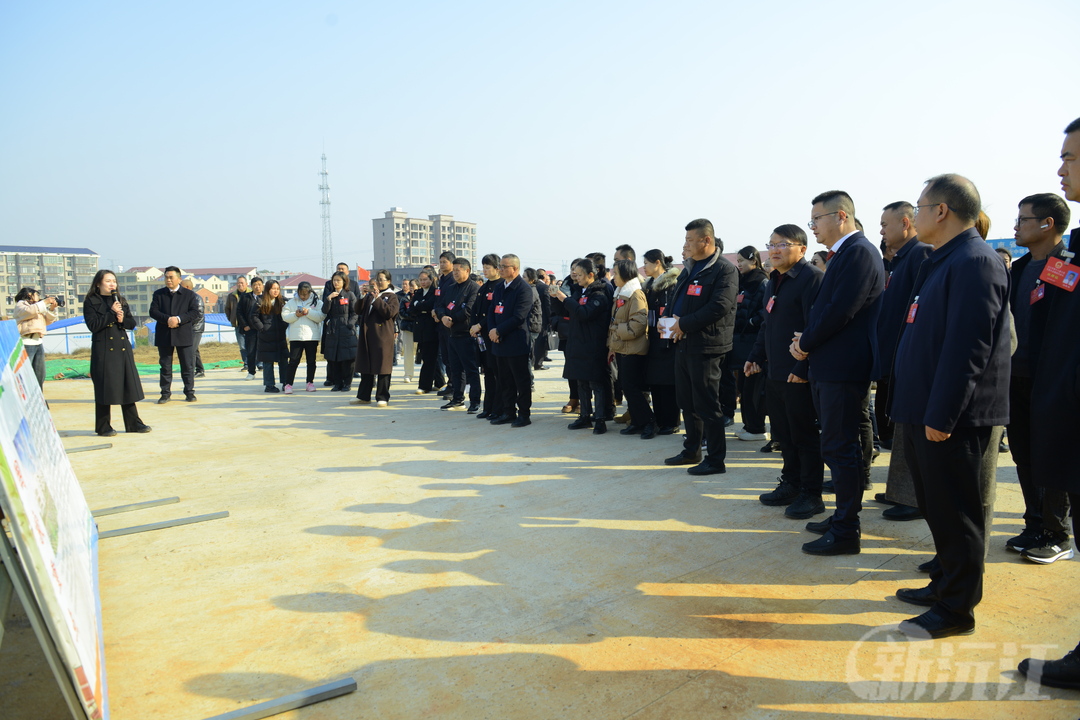 沅江市人大代表集中视察全市项目建设情况