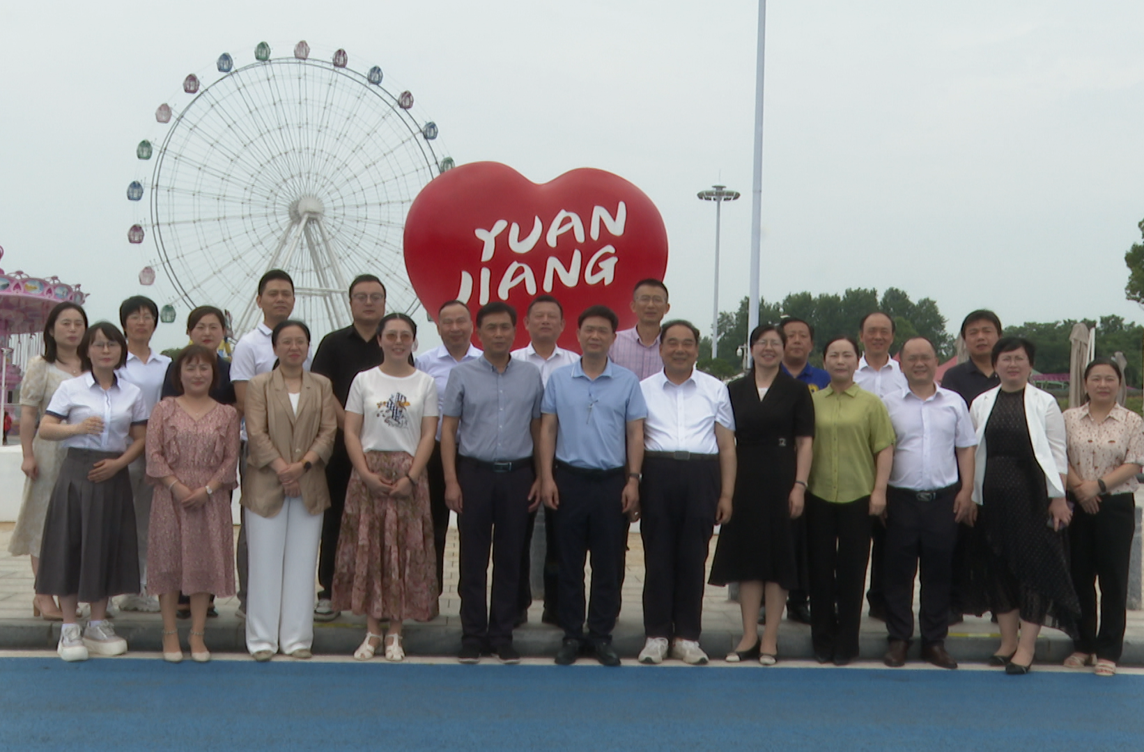益阳市政协在沅江市开展助力景区发展活动