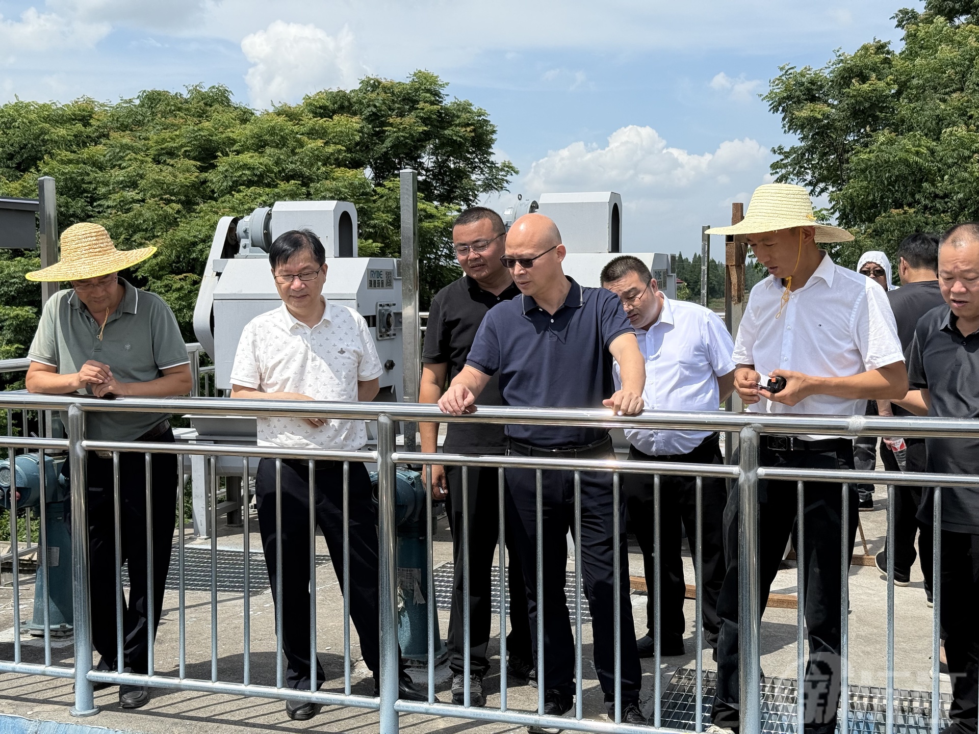 沅江市安全饮水提级扩能项目今日通水试运行