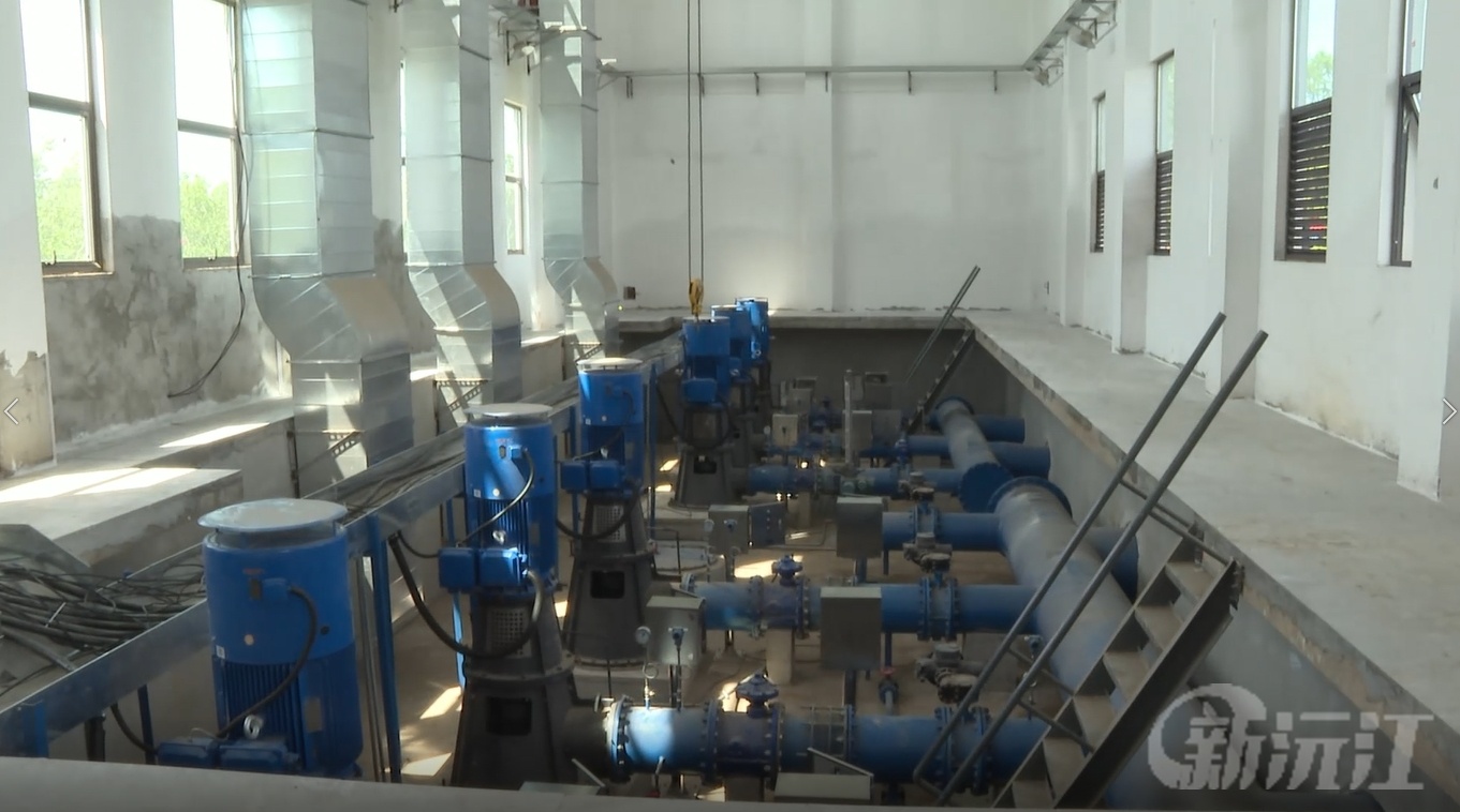 沅江市安全饮水提级扩能项目正式通水试运行