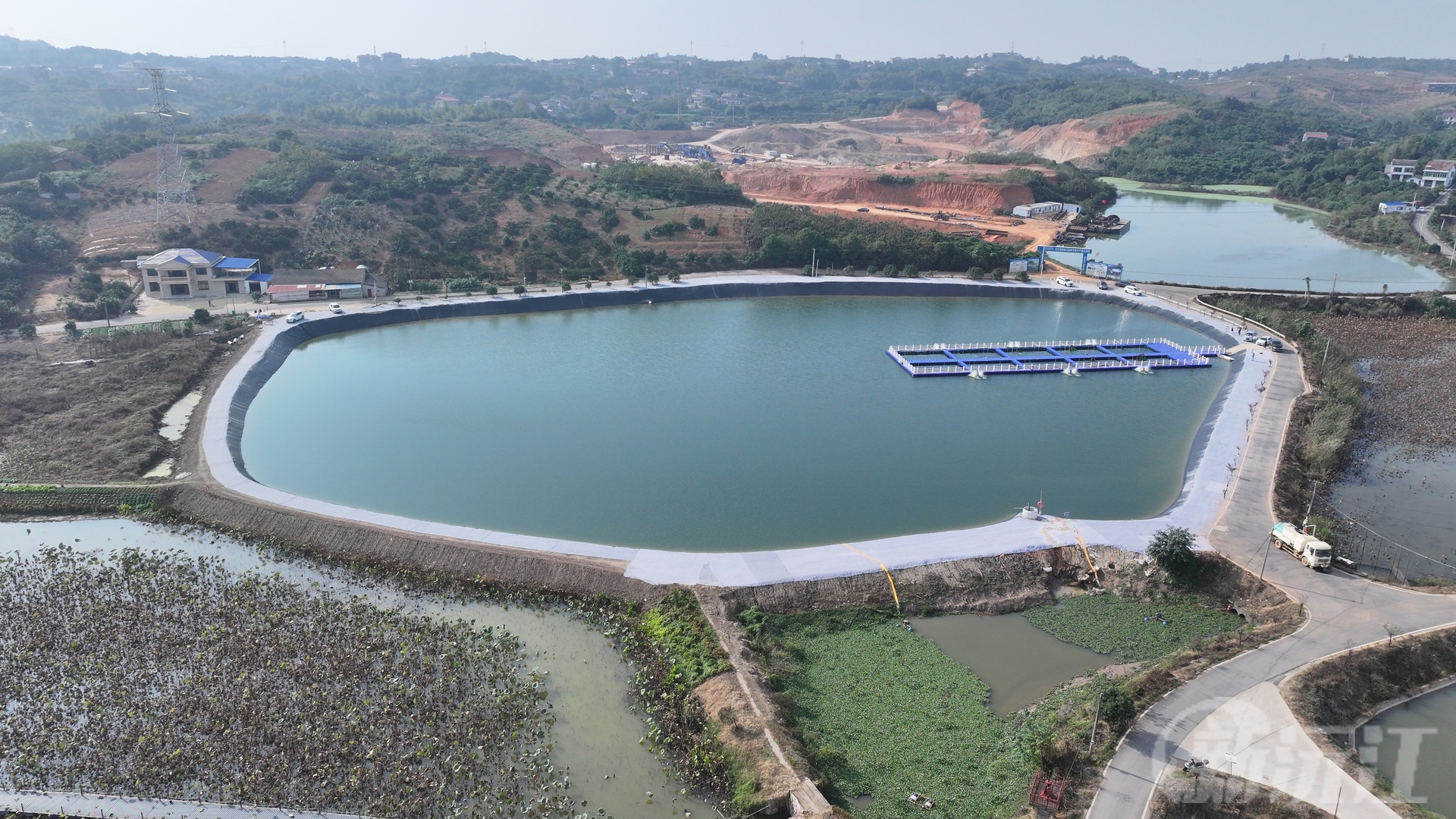 鲟龙江湖农文旅三产融合项目建设如火如荼