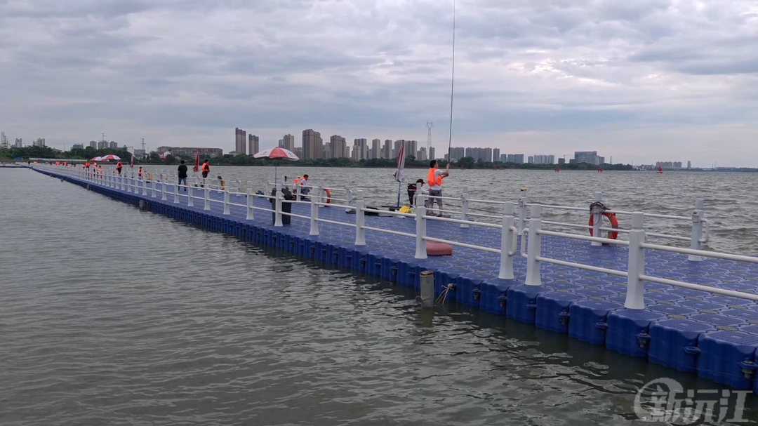 浩江湖畔 尽享垂钓之乐