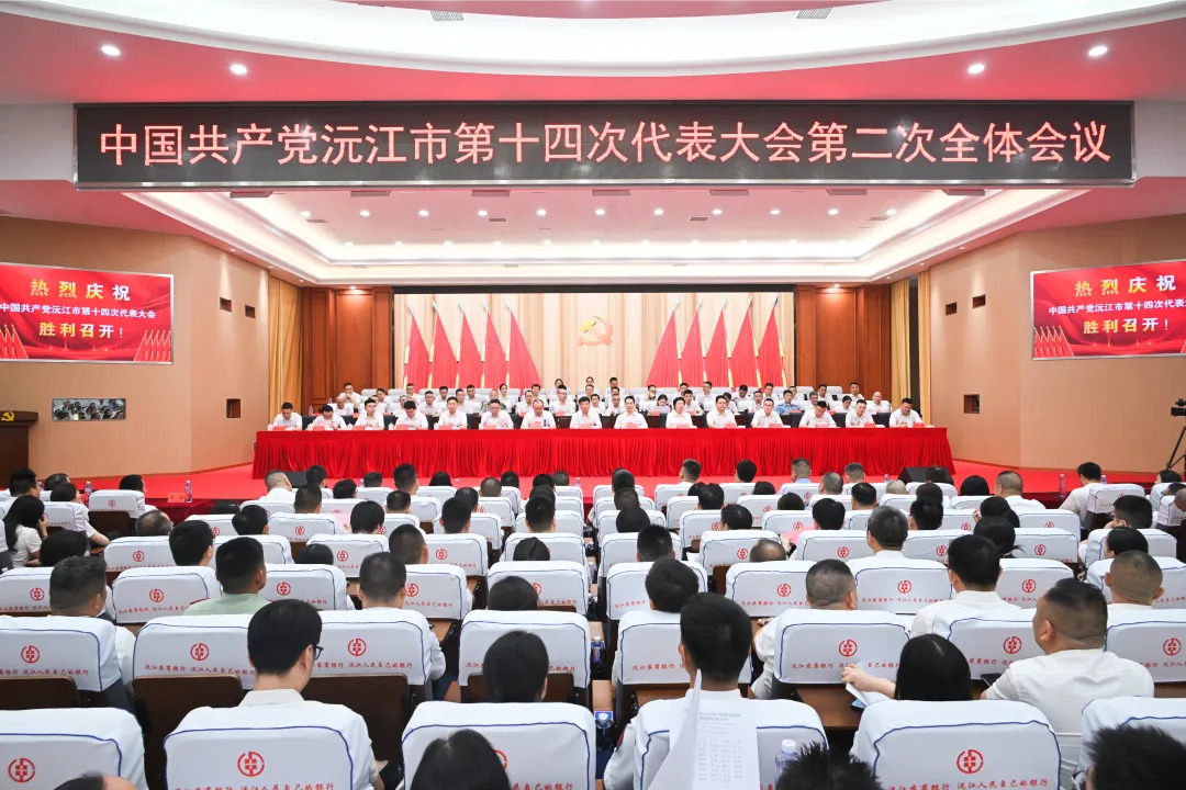 中国共产党沅江市第十四次代表大会举行第二次全体会议